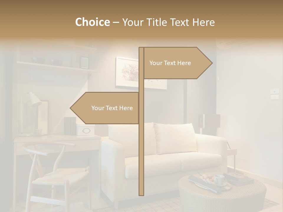 Property Modern Accessories PowerPoint Template
