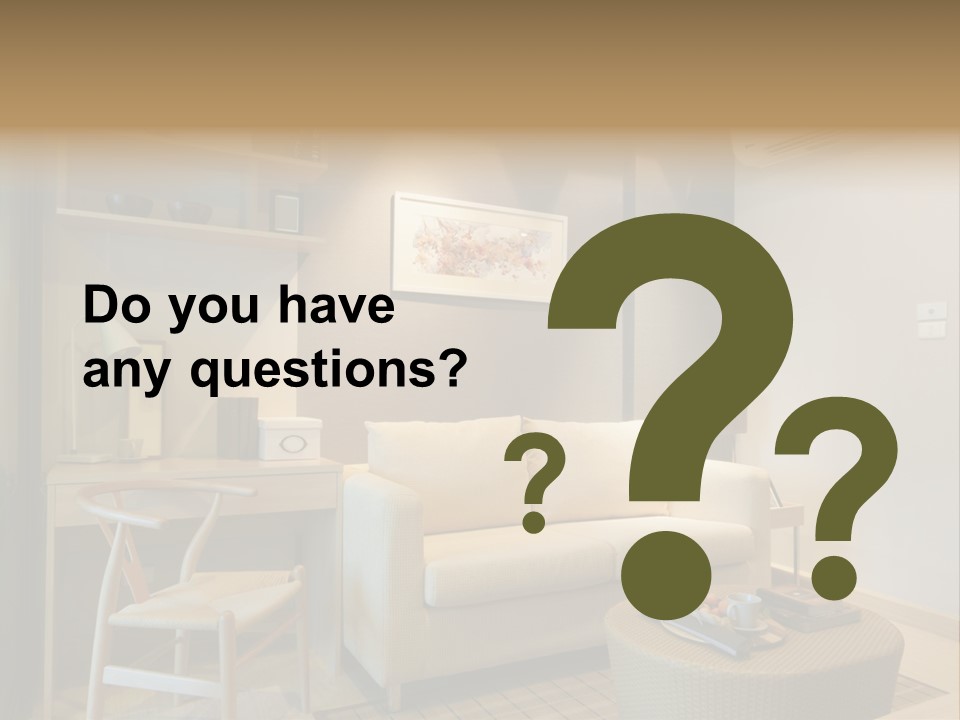 Property Modern Accessories PowerPoint Template