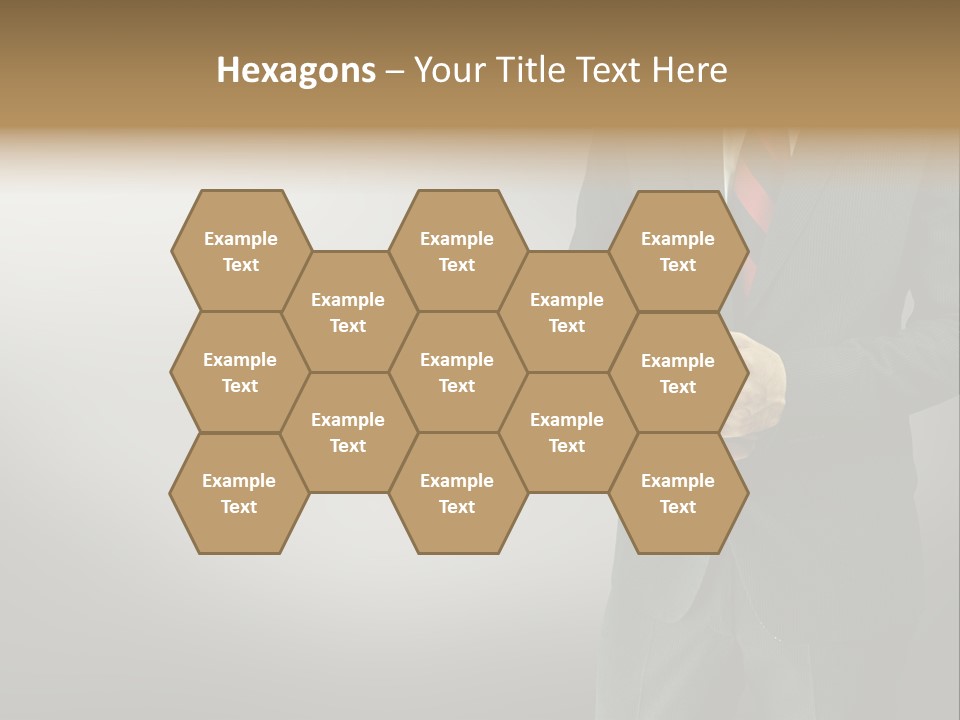 Shirt Tie Person PowerPoint Template