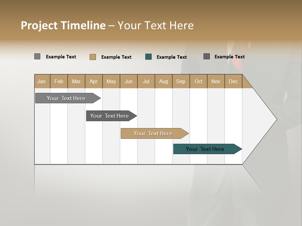 Shirt Tie Person PowerPoint Template