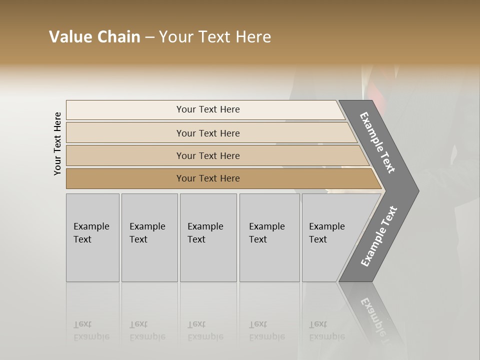 Shirt Tie Person PowerPoint Template