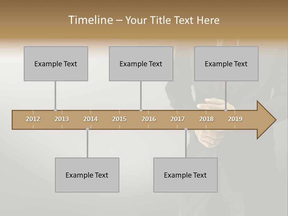 Shirt Tie Person PowerPoint Template