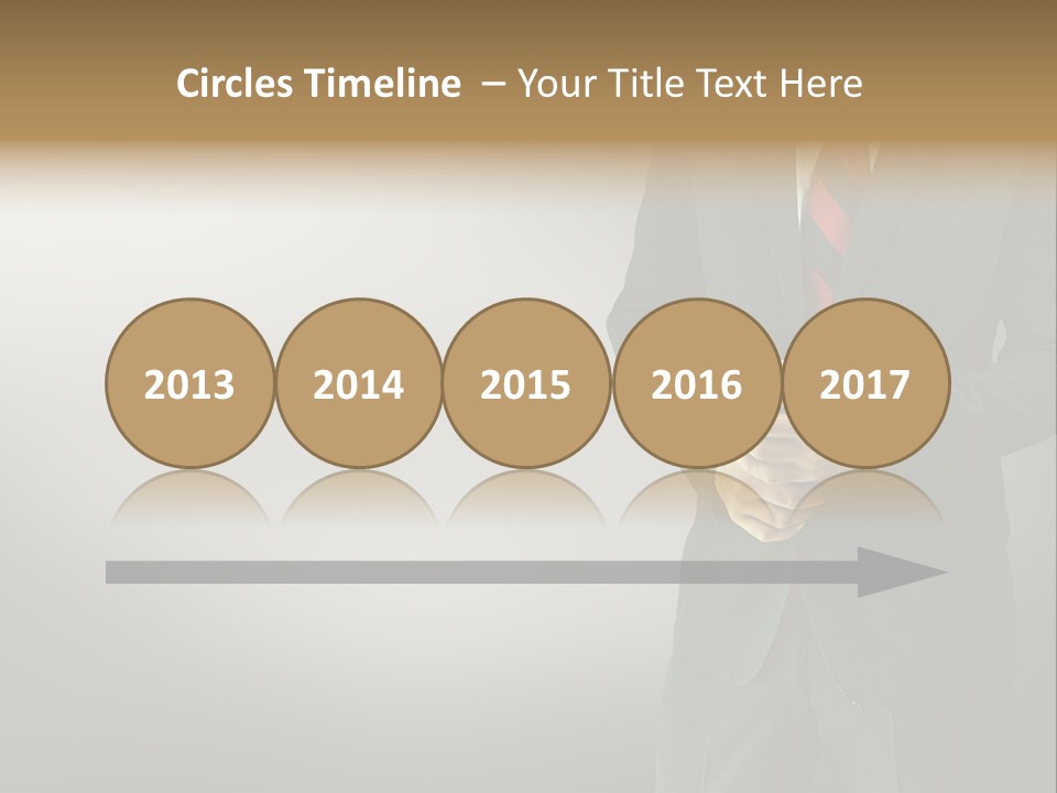 Shirt Tie Person PowerPoint Template