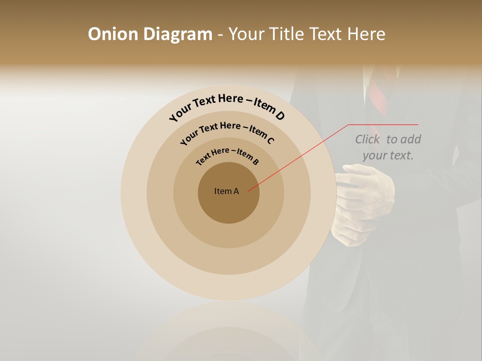 Shirt Tie Person PowerPoint Template