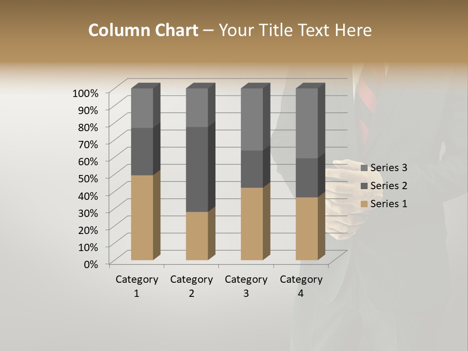 Shirt Tie Person PowerPoint Template