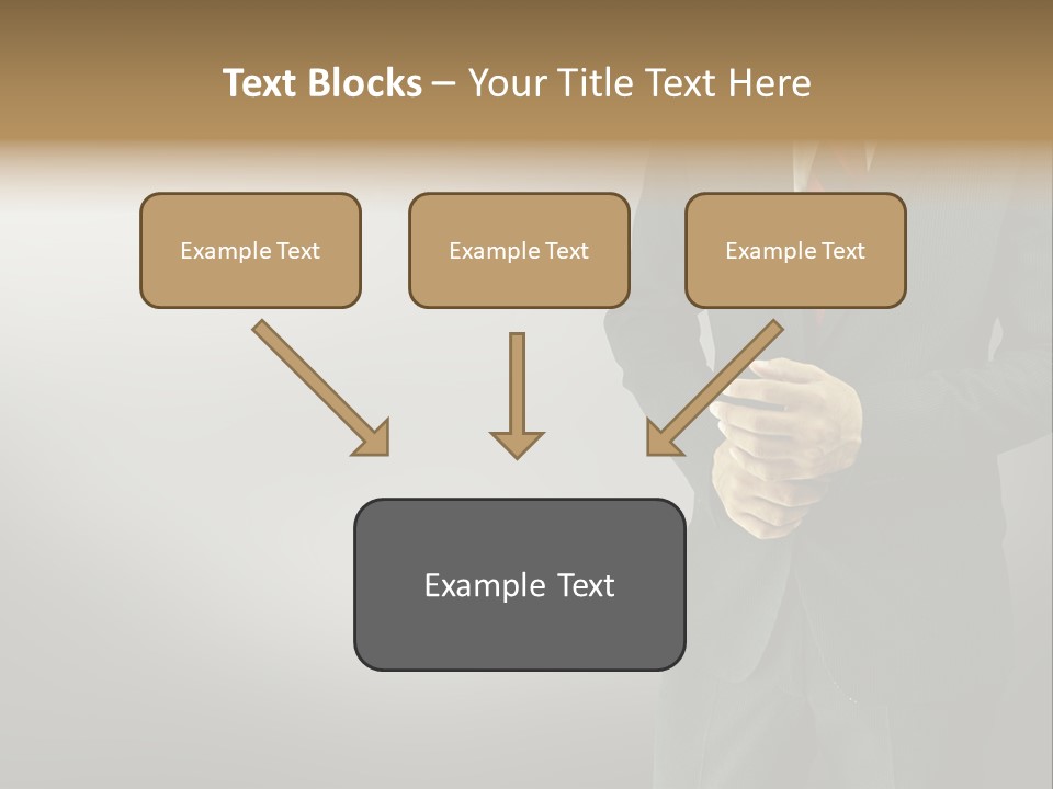 Shirt Tie Person PowerPoint Template