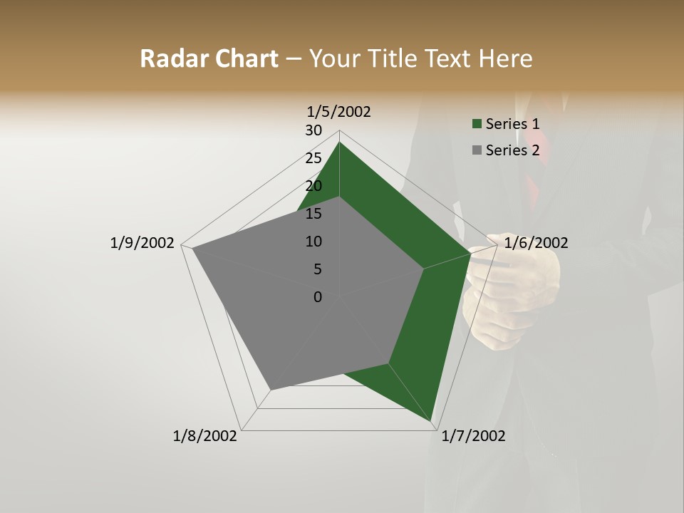 Shirt Tie Person PowerPoint Template