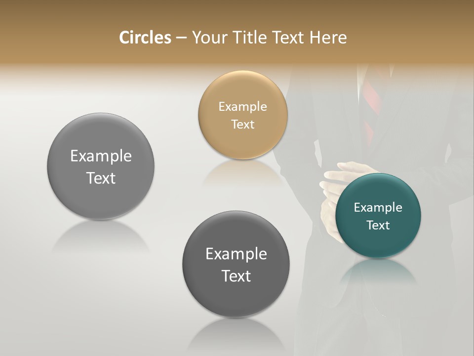 Shirt Tie Person PowerPoint Template