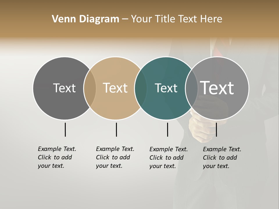 Shirt Tie Person PowerPoint Template