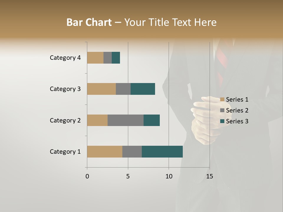 Shirt Tie Person PowerPoint Template