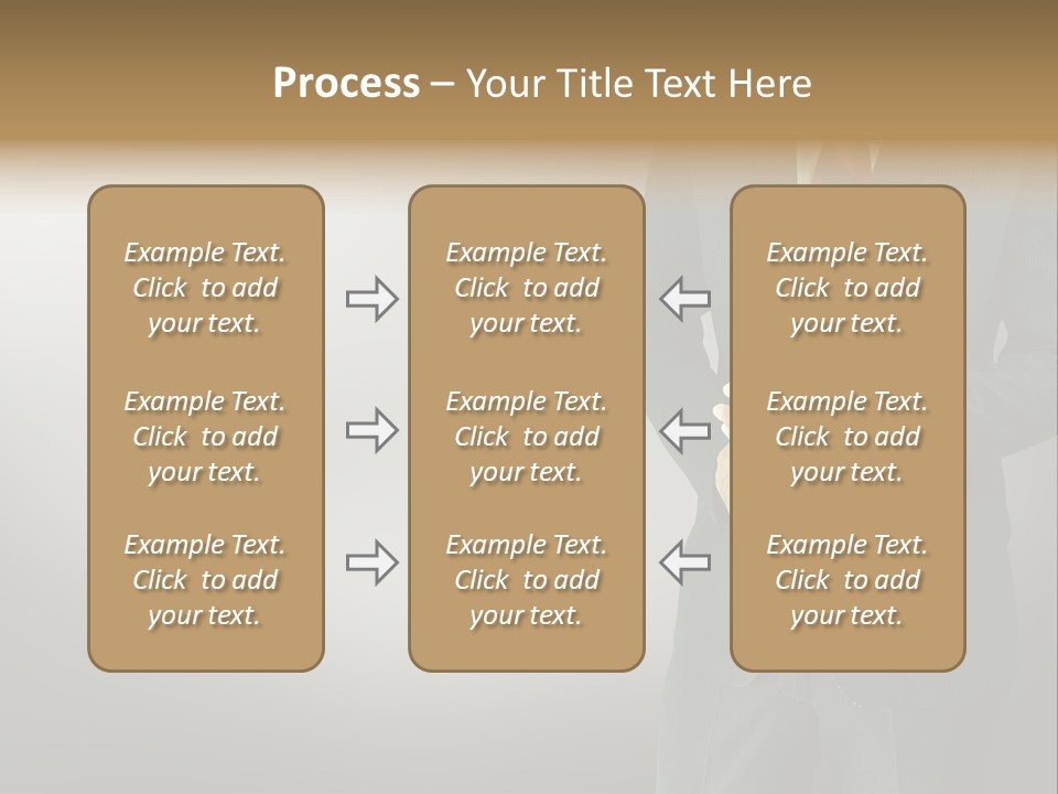 Shirt Tie Person PowerPoint Template