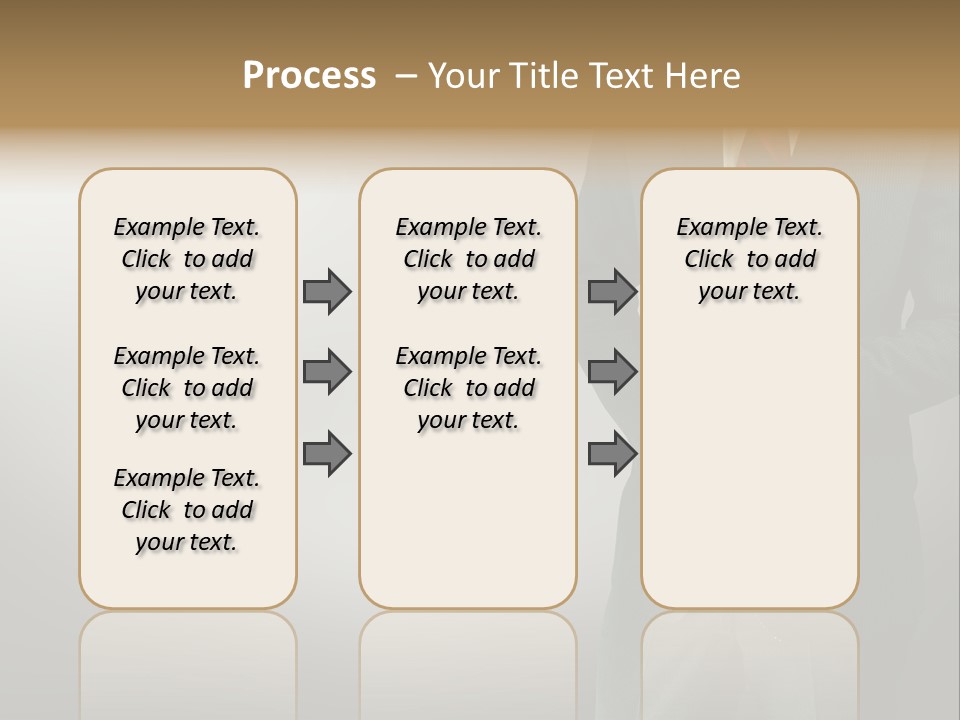 Shirt Tie Person PowerPoint Template