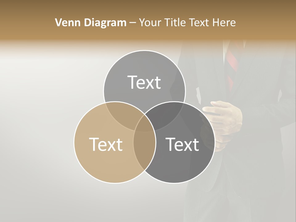 Shirt Tie Person PowerPoint Template