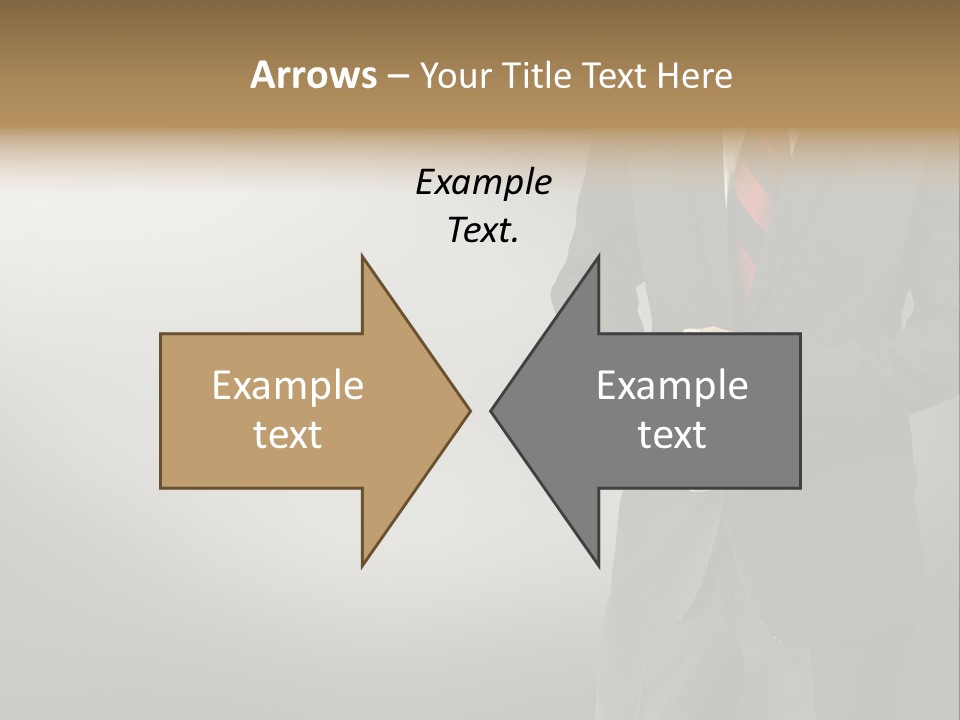 Shirt Tie Person PowerPoint Template