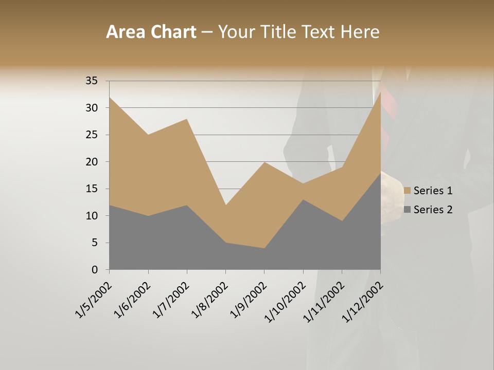 Shirt Tie Person PowerPoint Template