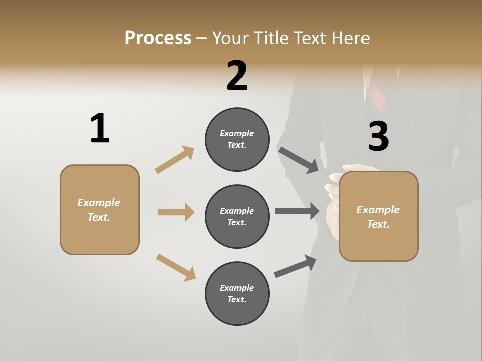 Shirt Tie Person PowerPoint Template