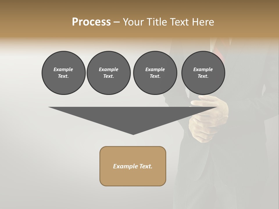 Shirt Tie Person PowerPoint Template