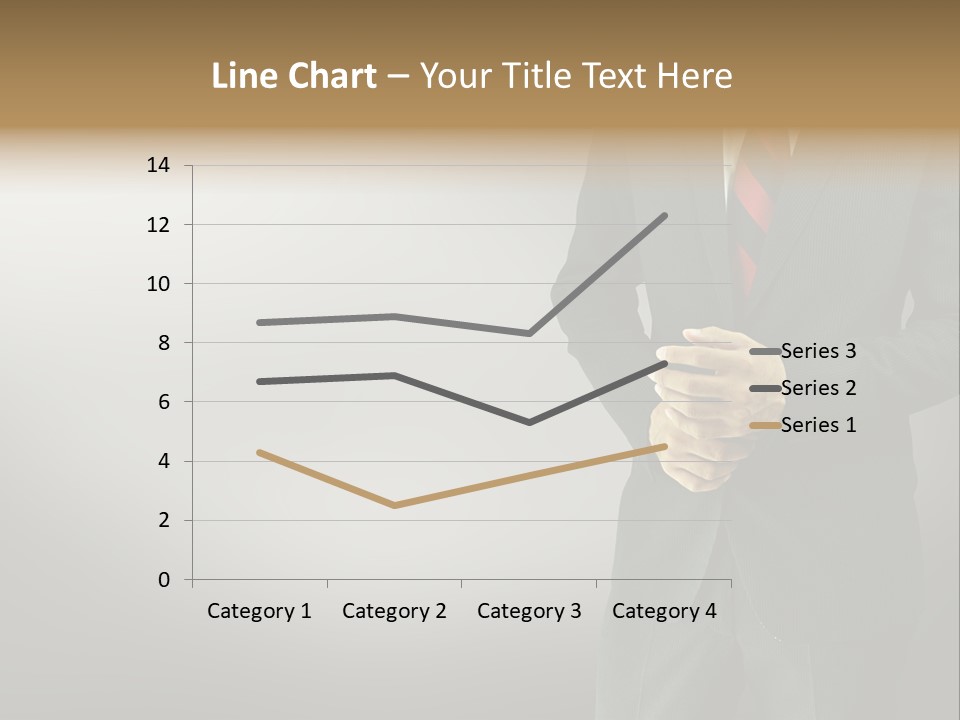 Shirt Tie Person PowerPoint Template