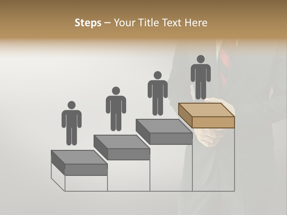 Shirt Tie Person PowerPoint Template