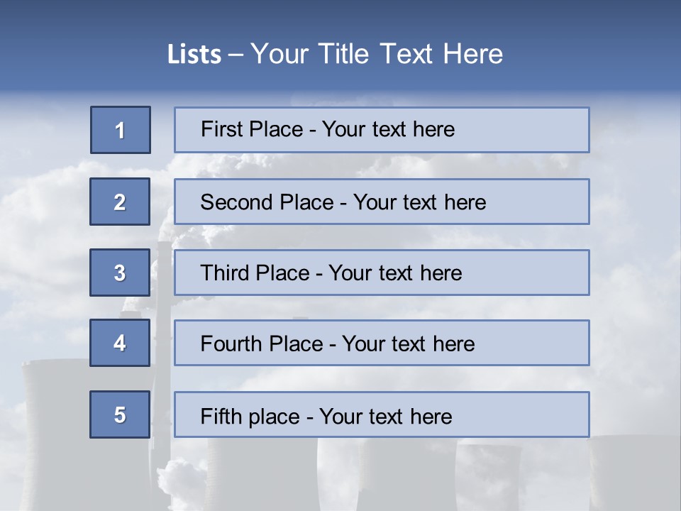 Contamination Europe Industrial PowerPoint Template