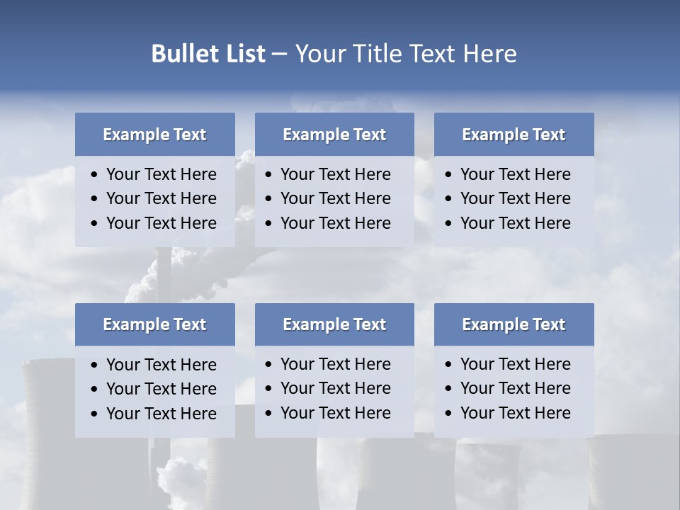 Contamination Europe Industrial PowerPoint Template