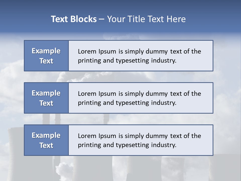 Contamination Europe Industrial PowerPoint Template
