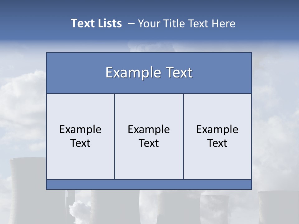 Contamination Europe Industrial PowerPoint Template
