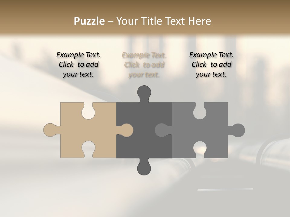 Storage Petrochemical Tank PowerPoint Template