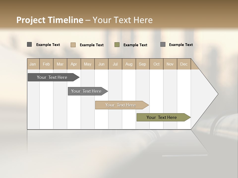 Storage Petrochemical Tank PowerPoint Template