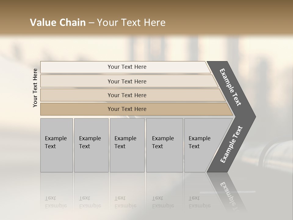 Storage Petrochemical Tank PowerPoint Template
