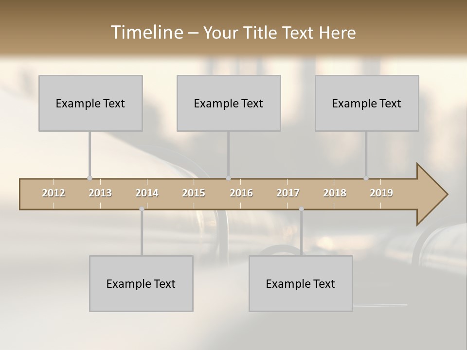 Storage Petrochemical Tank PowerPoint Template
