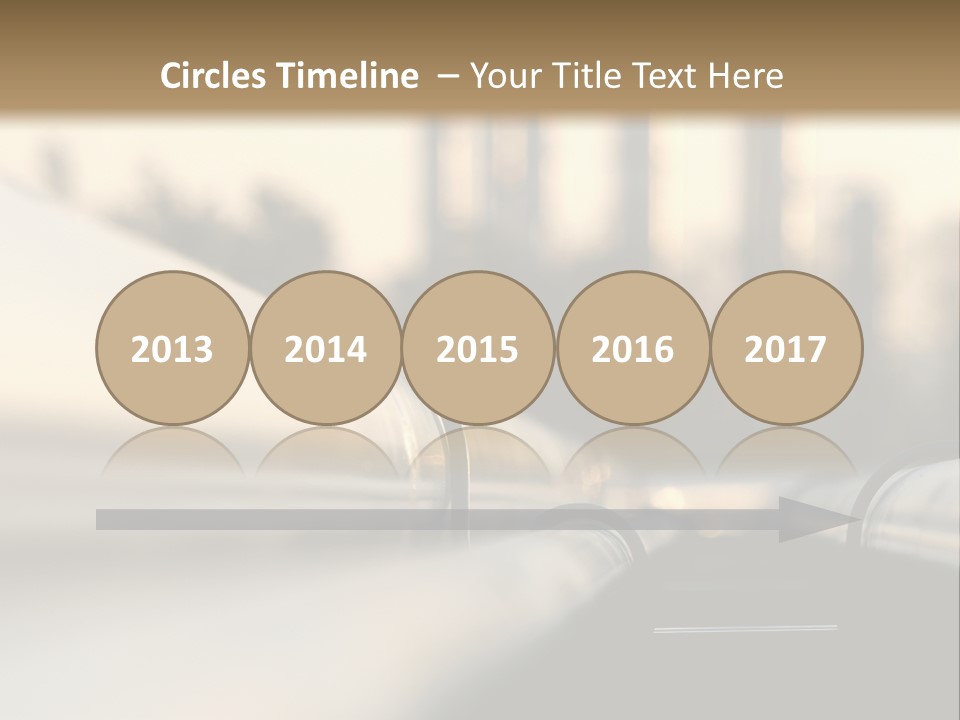 Storage Petrochemical Tank PowerPoint Template