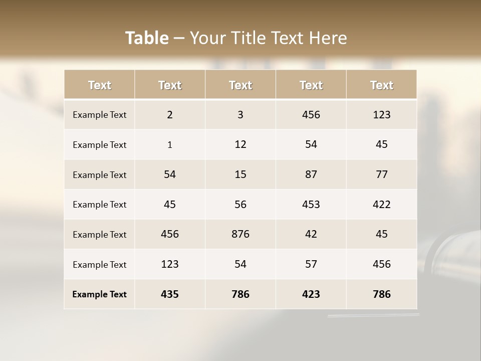 Storage Petrochemical Tank PowerPoint Template