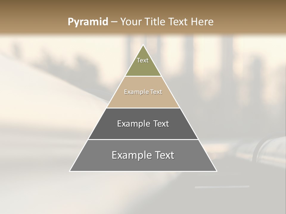 Storage Petrochemical Tank PowerPoint Template