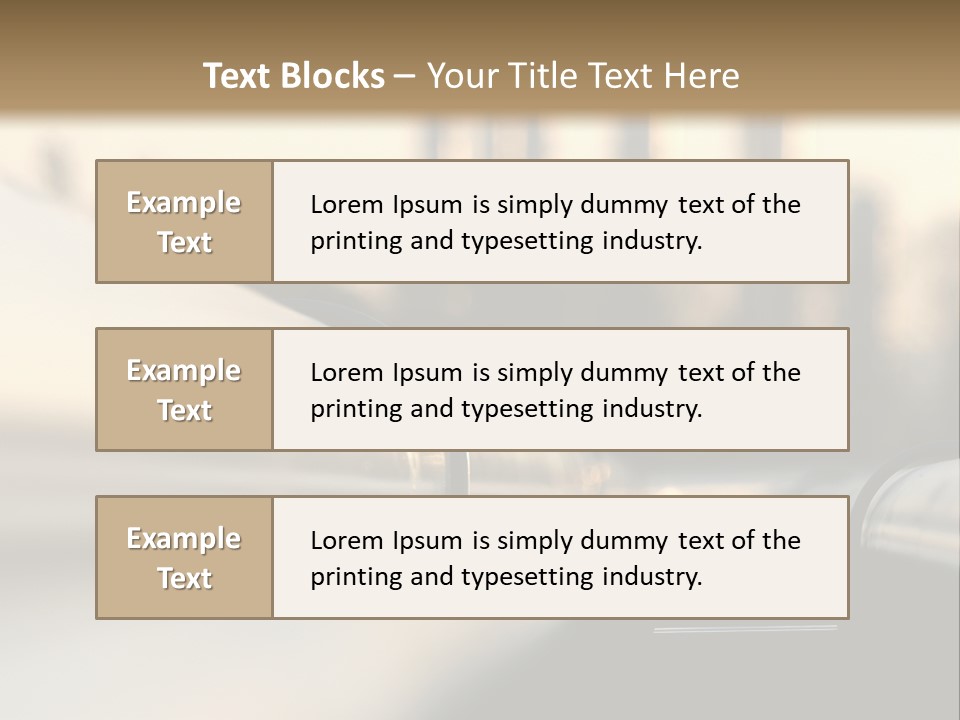 Storage Petrochemical Tank PowerPoint Template