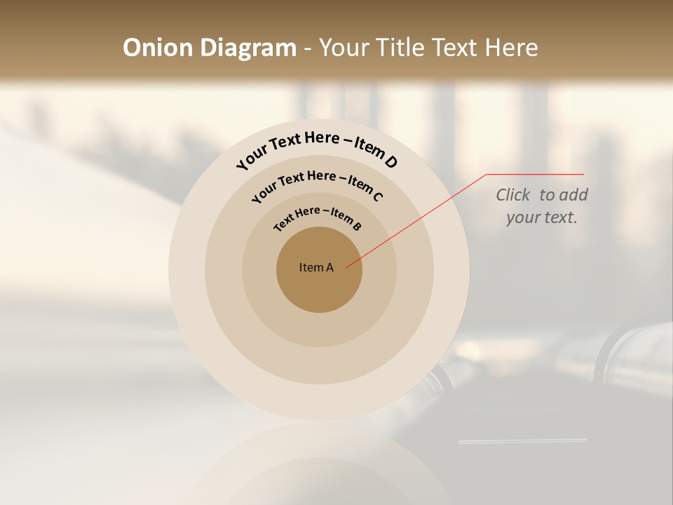 Storage Petrochemical Tank PowerPoint Template