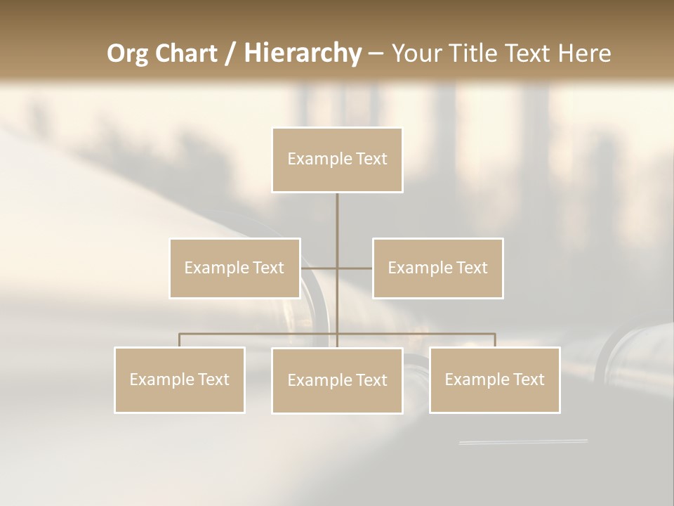 Storage Petrochemical Tank PowerPoint Template
