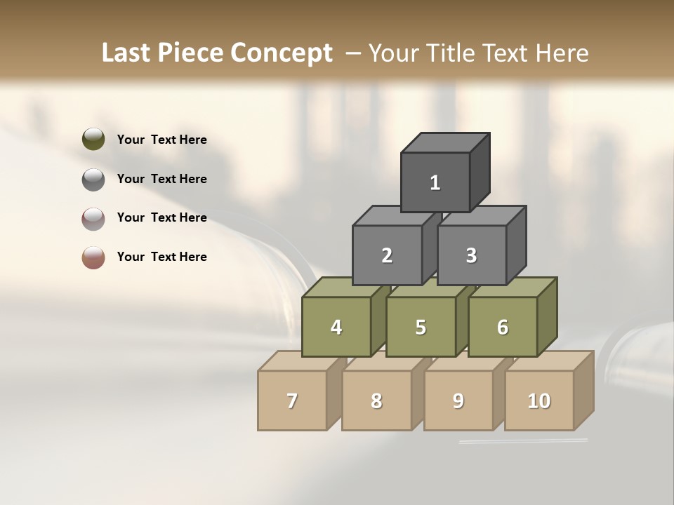Storage Petrochemical Tank PowerPoint Template
