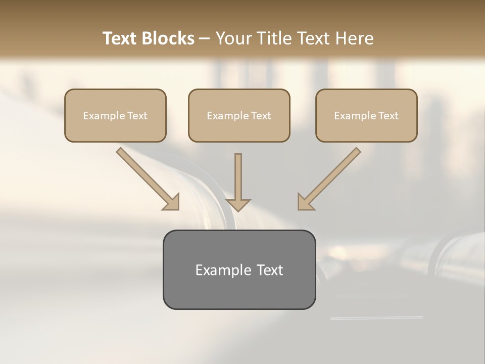 Storage Petrochemical Tank PowerPoint Template