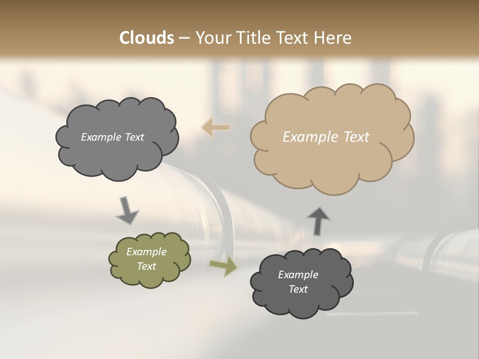 Storage Petrochemical Tank PowerPoint Template
