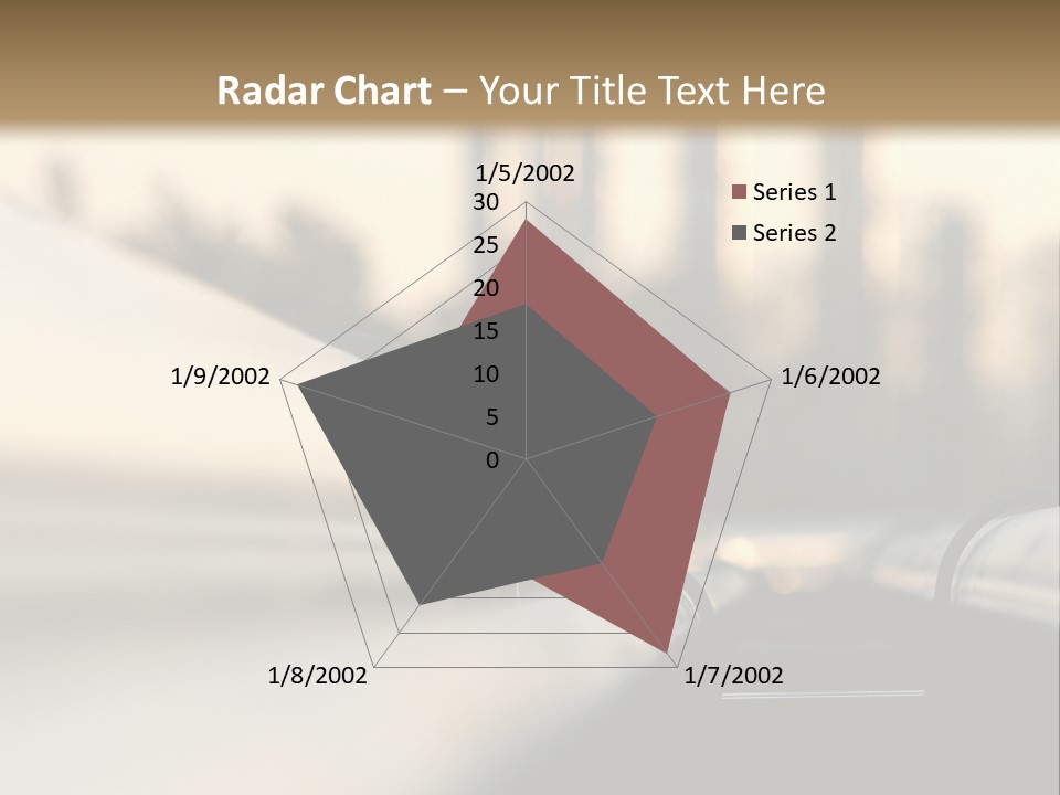Storage Petrochemical Tank PowerPoint Template