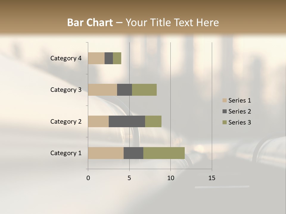 Storage Petrochemical Tank PowerPoint Template