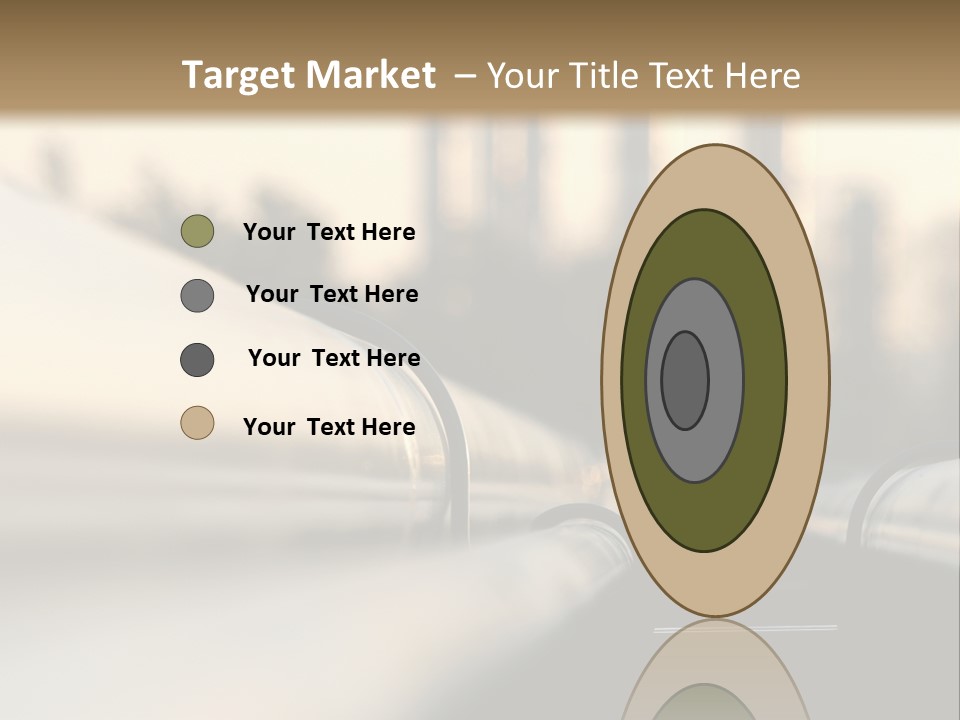 Storage Petrochemical Tank PowerPoint Template
