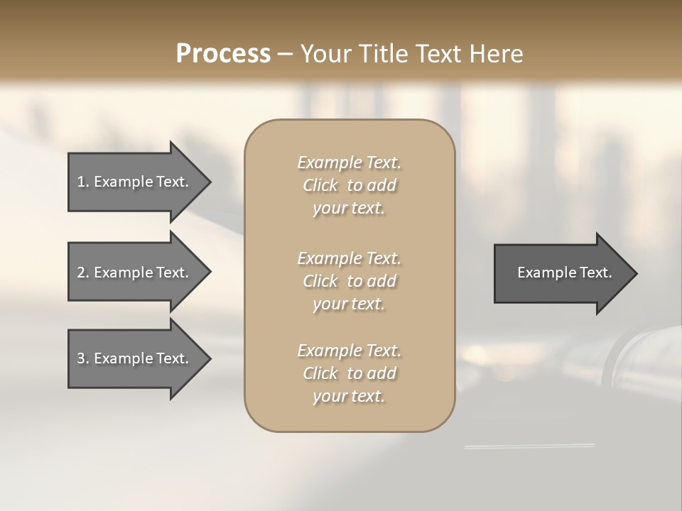 Storage Petrochemical Tank PowerPoint Template