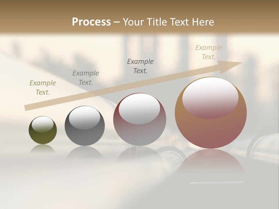 Storage Petrochemical Tank PowerPoint Template