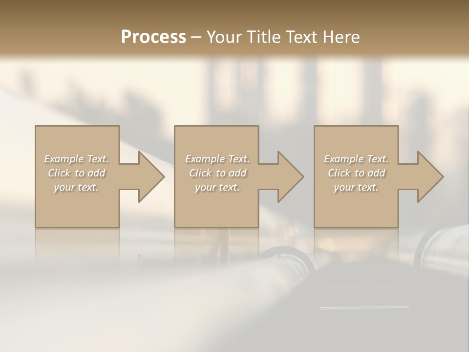 Storage Petrochemical Tank PowerPoint Template