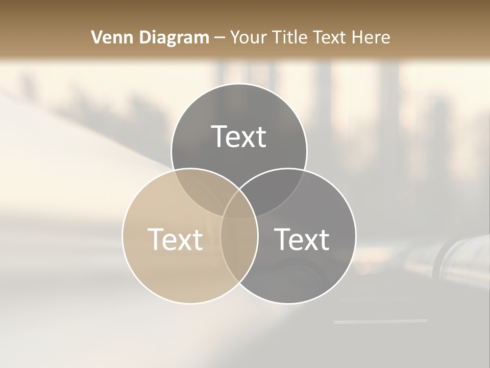 Storage Petrochemical Tank PowerPoint Template