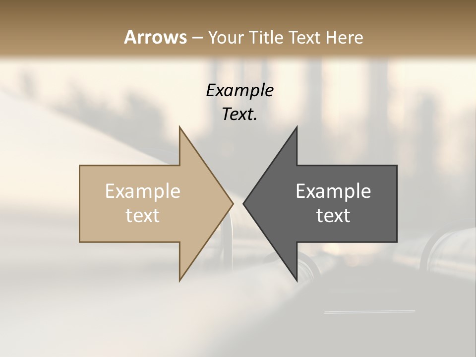 Storage Petrochemical Tank PowerPoint Template