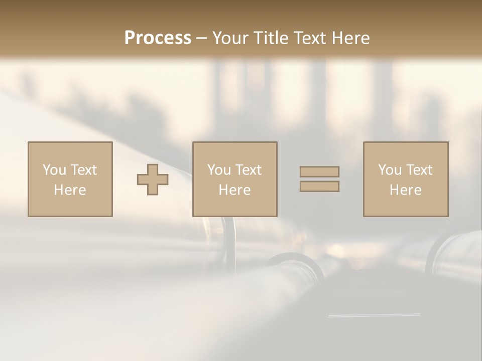 Storage Petrochemical Tank PowerPoint Template