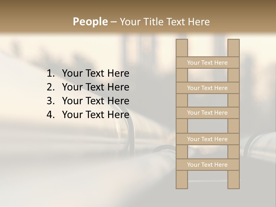 Storage Petrochemical Tank PowerPoint Template